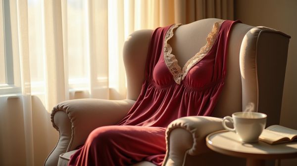 Un peignoir élégant et confortable pour des moments cocooning